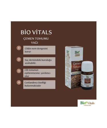 Bio Vitals Fenugreek Seed Oil 20 Ml - Buy Online on GoSupps.com
