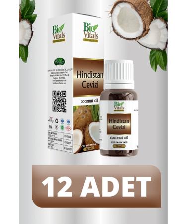 Bio Vitals Coconut Oil 12 PCS-Box 20 ml