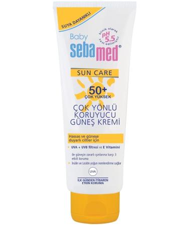 Sebamed WATER RESISTANT SPF 50+ VERSATILE PROTECTIVE BABY SUN CREAM 75 ML GKHAIR222