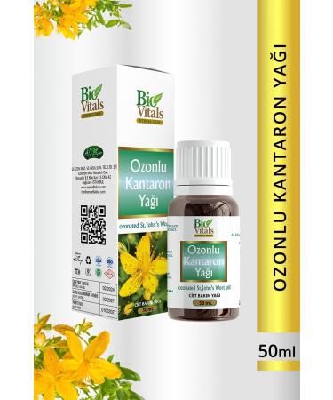 Bio Vitals Ozonated St. John's Wort Oil (diluted) 50 Ml