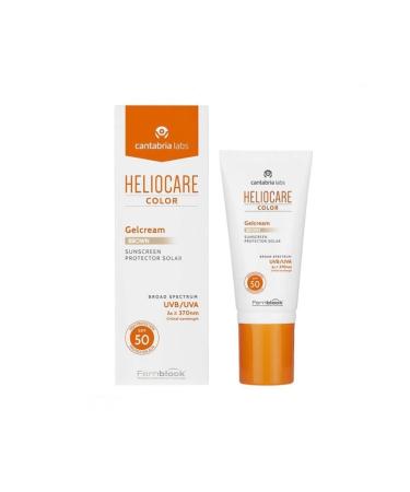 Heliocare Color Gelcream Brown Tinted Sun Cream Spf 50 50 Ml