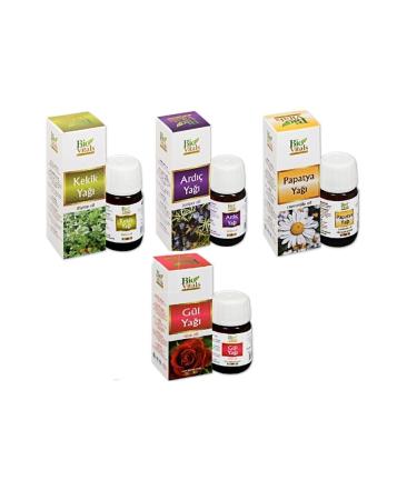 Ginger Spice Thyme Juniper Chamomile Rose-Aromatic Massage-Skin Care Oil Set