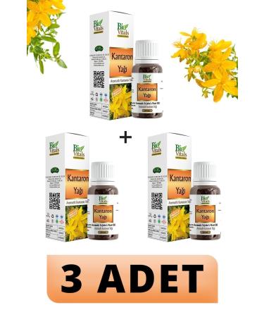 Bio Vitals St. John's Wort Oil 50 ml 3 PIECES