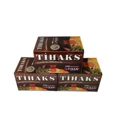 Tisan Tihaks Mixed Herbal Tea 20 Filtering Bags 3 Pieces Tilaks 3 Packs Tilax - Buy Online on GoSupps.com