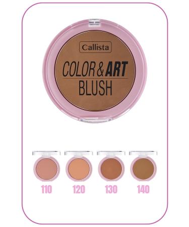 Callista Color Art Blush Powder Blush - 130 Copper My Way - Buy Online on GoSupps.com