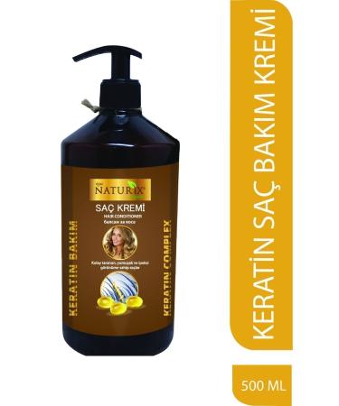 Naturix Natural Keratin Care for All Hair Types 500 ml Hair Care Cream Keratin Hair Cream