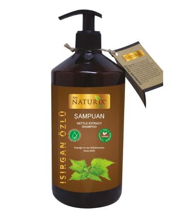 Naturix Anti-Dandruff Sulfate-Free Nettle Extract Shampoo 2 X 600ml + Unscented Black Garlic Shampoo 2 X 600ml - Buy Online on GoSupps.com