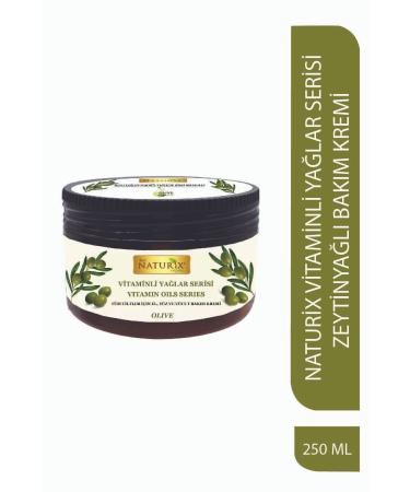 Naturix Vitamin Oil Series Olive Oil Essence Hand Face Body Cream 250 ml Intensive Moisture Therapy
