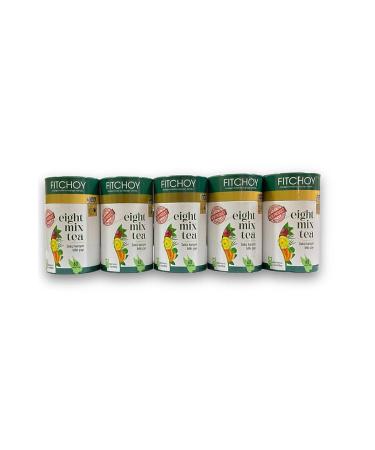 Fitchoy 8 Mix Detox Effective Tea 5 Pack Campaign Package - Buy Online on GoSupps.com