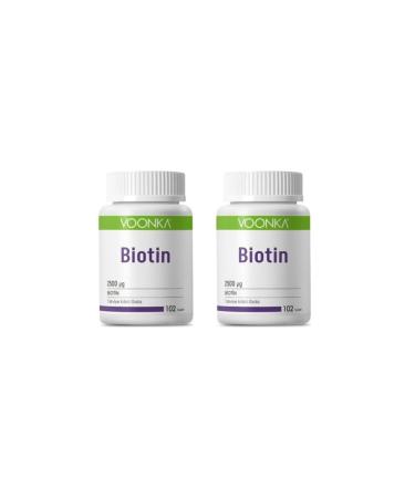 Voonka Skin Barrier Protection Helping Biotin 102 Tablets*2 Pieces