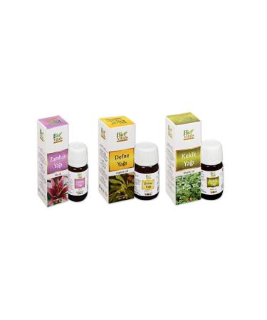 Ginger Spice Lily Laurel Thyme Aromatic Massage Skin Care Oil Set