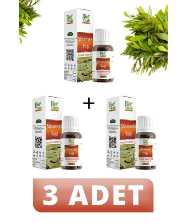 Bio Vitals Senna Oil 20 ml 3 PIECES