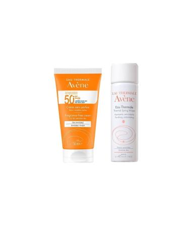 Avene Cream Spf 50+ High Protection Sun Cream for Dry Skin 50 Ml - Thermal Water 50 Ml
