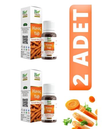 Bio Vitals Carrot Oil 20 ml 2 PIECES
