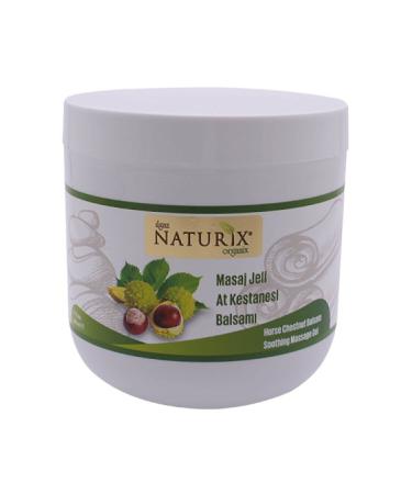 Naturix Horse Chestnut Massage Gel 500 Ml 3-Piece Horse Chestnut Massage Balm Thick Gel Consistency - Buy Online on GoSupps.com