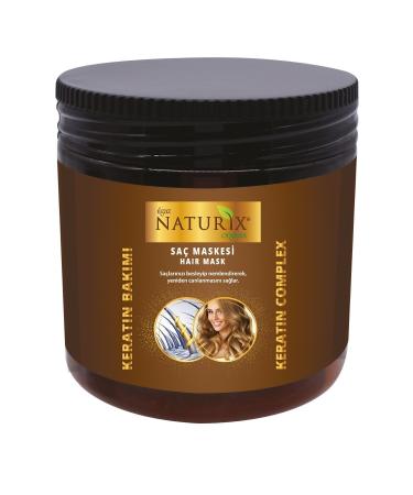 Ilgaz Naturix Organix Herbal Repair Hair Care Mask Argan Hair Mask 500 Ml + Keratin Care Hair Mask 500 Ml Set - Buy Online on GoSupps.com