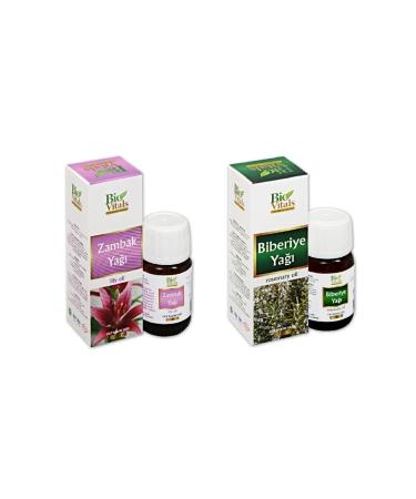 Bio Vitals Lily and Rosemary-Aromatic Massage-Skin Care Oil Set
