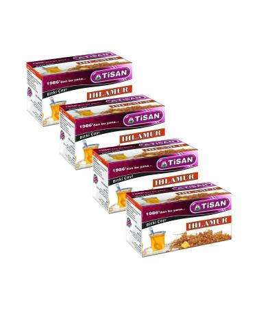 Tisan Linden Herbal Filtering Tea Bags 4 X 20 Pack