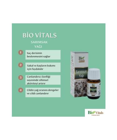 Bio Vitals Garlic Oil 20 Ml. - Buy Online on GoSupps.com