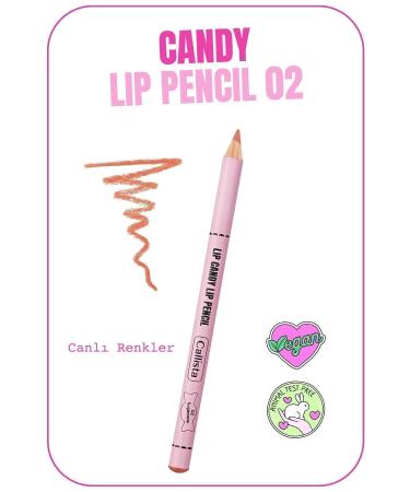 Callista Lip Candy Lip Pencil 02 Sugarcane - Nude