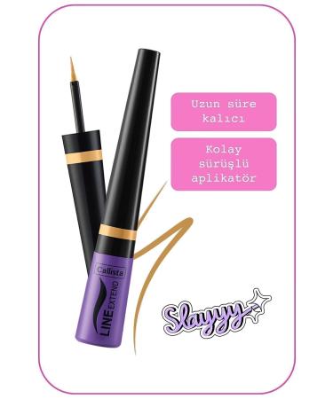 Callista Line Extend Dipliner Long Lasting - 09 All The Shine - Yellow - Buy Online on GoSupps.com