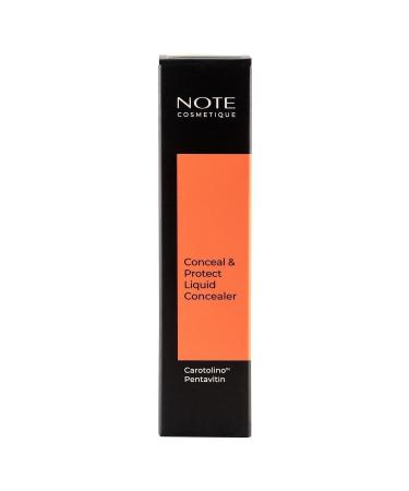 Note Cosmetics Conceal & Protect Concealer Liquid Under Eye Concealer - 05 Soft Ivory - Buy Online on GoSupps.com