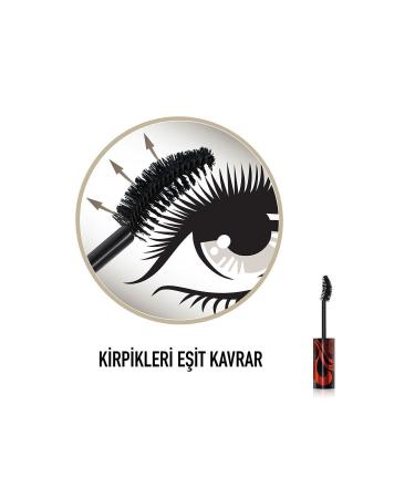 Max Factor Black Mascara - 2000 Calorie Curl Addict Mascara Black 96137512 - Buy Online on GoSupps.com