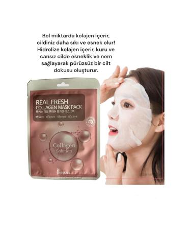 rokkiss 5x Collagen Mask- Firming and Moisturizing- Collagen Face Mask from Korea (5 PCS) - Buy Online on GoSupps.com