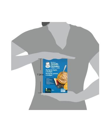 Gerber MultiGrain Apples & Oranges- Multigrain- Apple and Orange Spoon Food 227 Gr- From 12 months - Buy Online on GoSupps.com