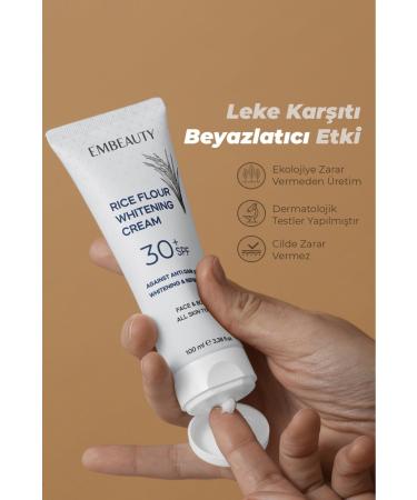Embeauty Skin Whitening Brightening Anti-Spot Care Cream 30 Spf 100 ml - Buy Online on GoSupps.com