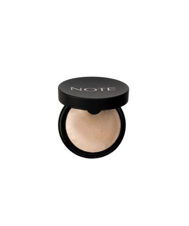 Note Cosmetics Baked Highlighter Shimmering Baked Powder Highlighter - 01 Moonlight - Buy Online on GoSupps.com