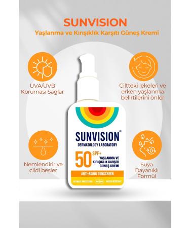 Sunvision ANTI-AGING AND ANTI-WRINKLE SUN CREAM 50ml