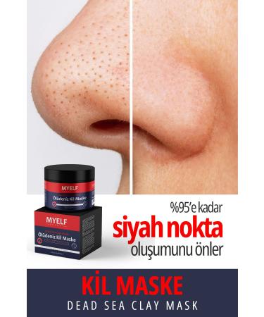MYELF BEAUTY Collagen Effective Anti-Blemish Acne Dead Sea Clay Mask - Buy Online on GoSupps.com