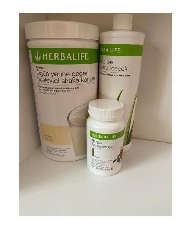 Herbalife Vanilla Shake Aloe Concentrate Drink Classic Flavored Tea