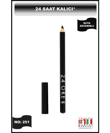 Deborah 24ore Eye Pencil No: 251 Black