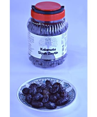 RETURN TO THE AEGEAN Very Lightly Salted Kalamata Large Size Dry Black Olives (PALAMUT-JUMBO-EXTRA SIZE DONKEY OLIVE) - 1 Kg. - Buy Online on GoSupps.com