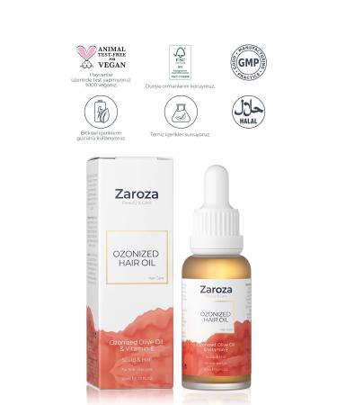 ZAROZA Ozonized Hair Oil | Post Hair Transplant Oil - 30 ml - Buy Online on GoSupps.com