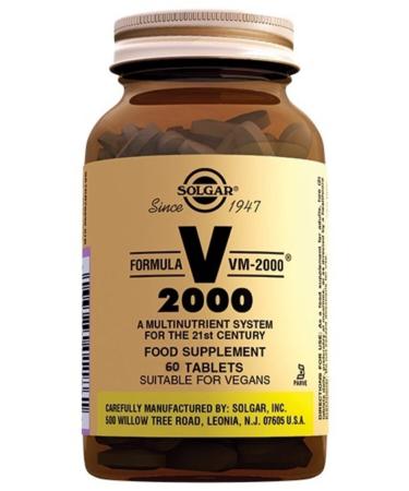 Solgar Vm 2000 60 Tablets