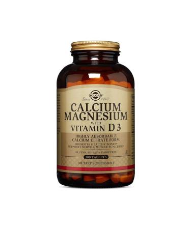 Solgar Calcium Magnesium Vitamin D3 150 Tablets - - Buy Online on GoSupps.com