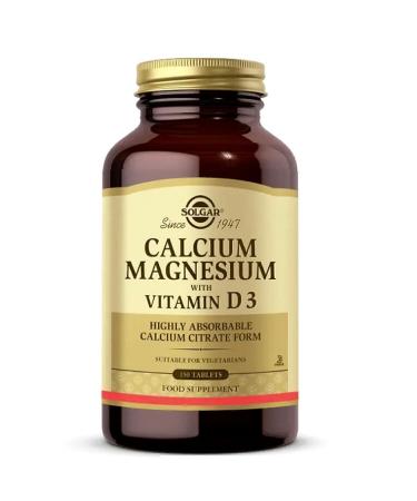 Solgar Calcium Magnesium Vitamin D3 150 Tablets - Buy Online on GoSupps.com