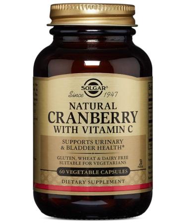 Solgar Cranberry With Vitamin C 60 Capsules