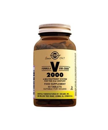 Solgar Formula VM 2000 60 Tablets