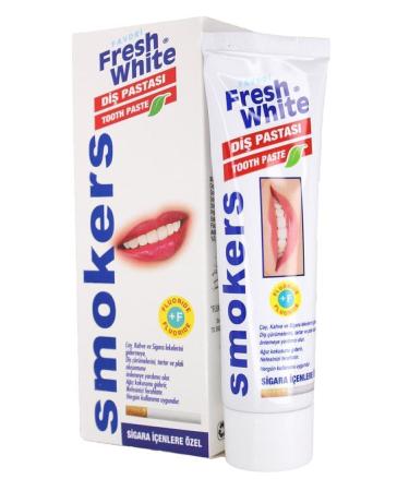Fresh White Smokers Toothpaste 90 gr