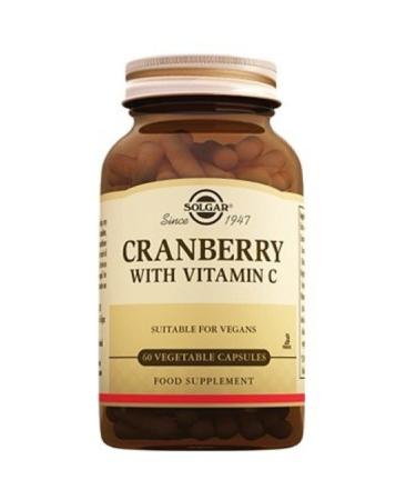 Solgar Cranberry With Vitamin C 60 Capsules