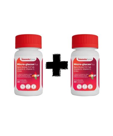 Imuneks Micro Glucan Plus 30 Capsules 2 Pack