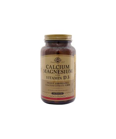 Solgar Calcium Magnesium Vit D3 150 Tablets