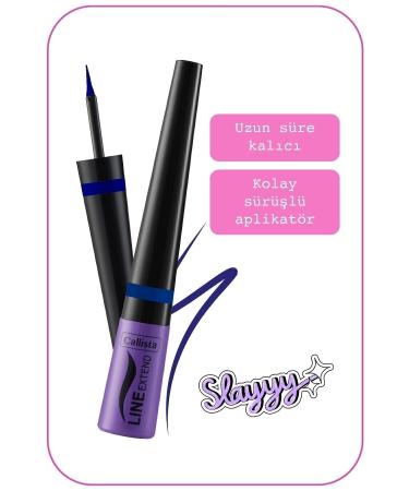 Callista Line Extend Dipliner Long Lasting - 03 Earth Blue - Navy Blue - Buy Online on GoSupps.com