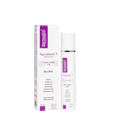 Dermoskin Topicalbiotin T Dry Skin Care Cream 50 ml - Buy Online on GoSupps.com