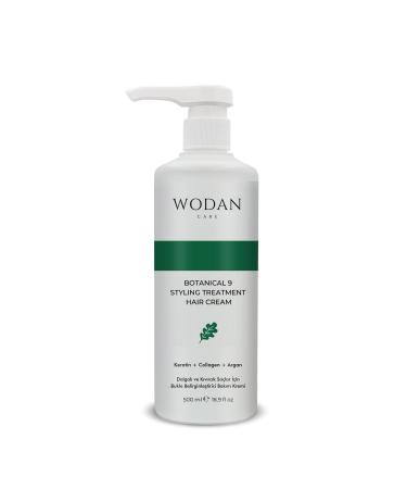 Wodan Care Botanical 9 Effective Curl Defining Hair Care Cream for Wavy and Curly Hair 500 ml - Buy Online on GoSupps.com