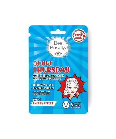 Bee Beauty Weekly Beauty Kit 7 X Masks - Buy Online on GoSupps.com